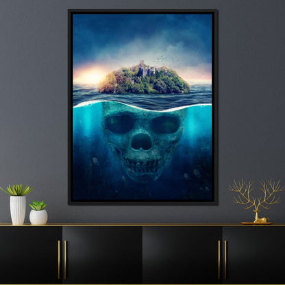 Skull Island Canvas Wall Art