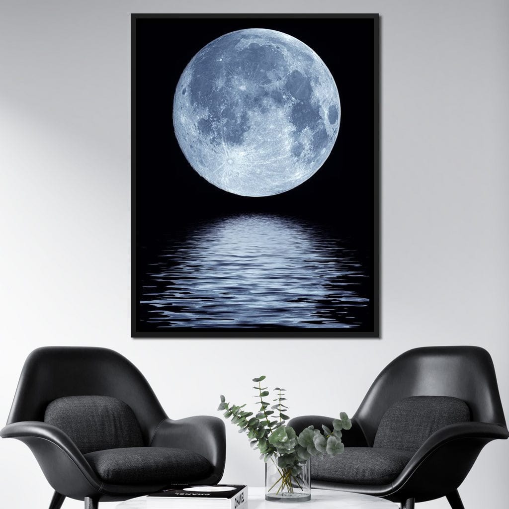 Shadow of The Night Canvas Wall Art