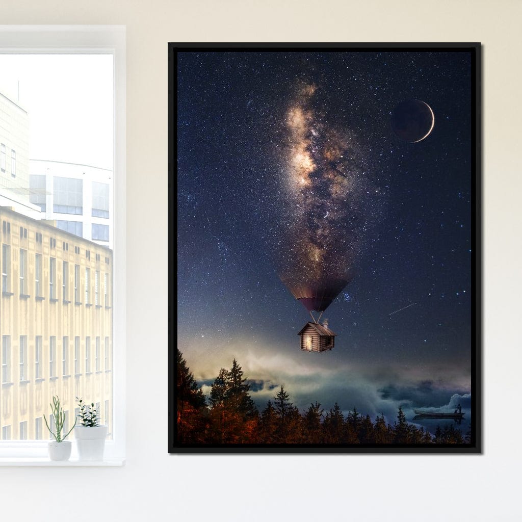 Milky Way Canvas Wall Art