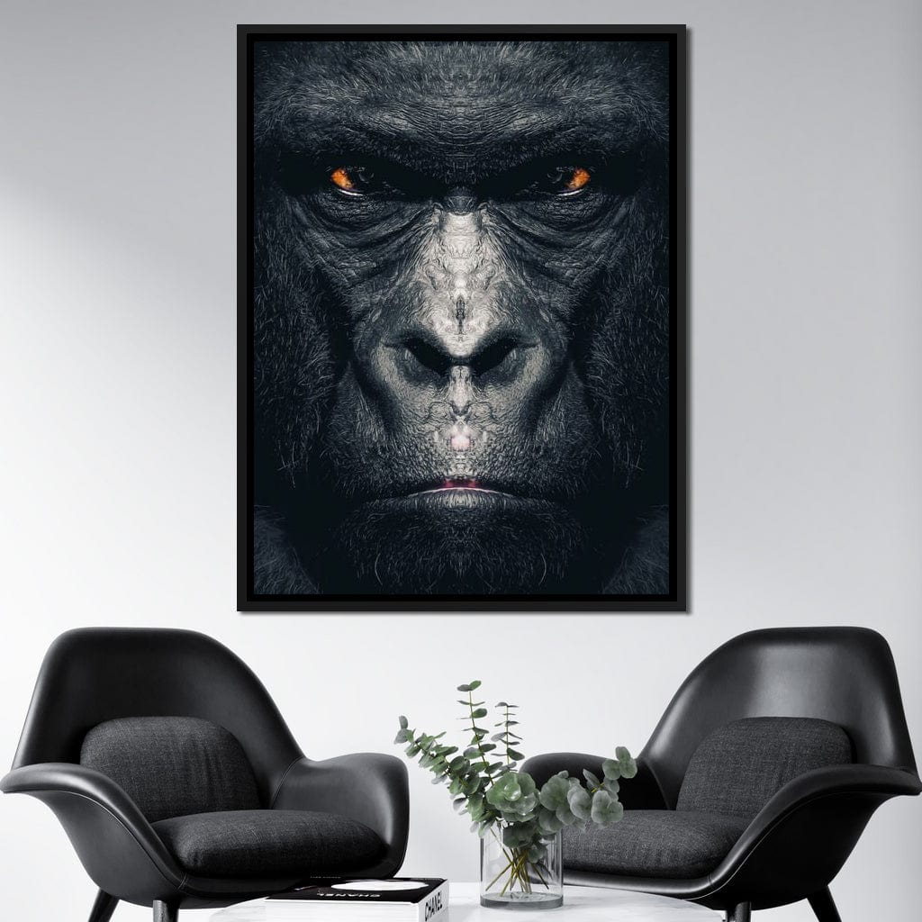 Gorilla Canvas Wall Art