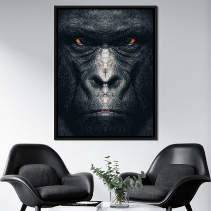 Gorilla Canvas Wall Art