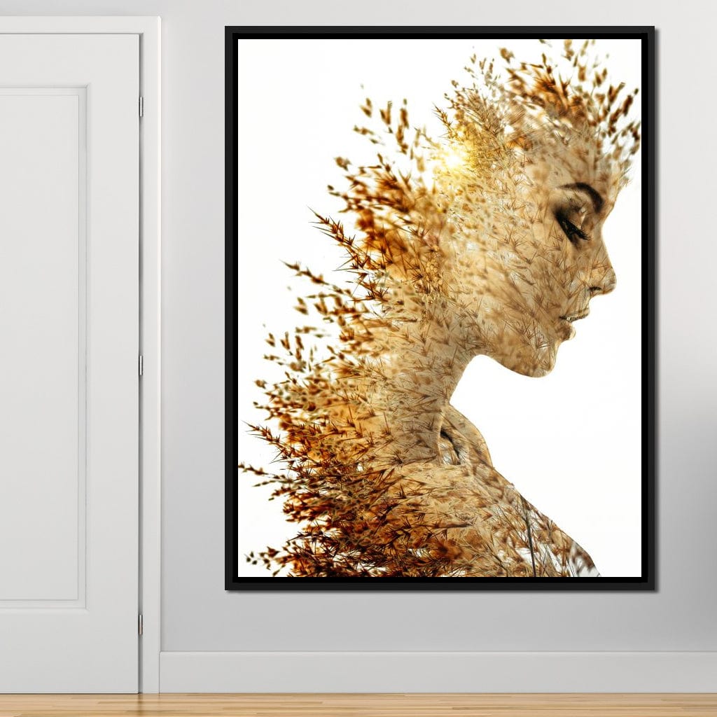 Harvest Queen Canvas Wall Art