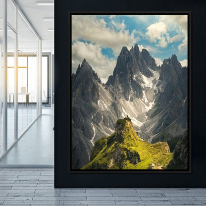 Cadini di Misurina Canvas Wall Art