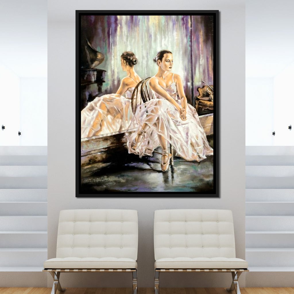 Ballet Conservatory Canvas Wall Art