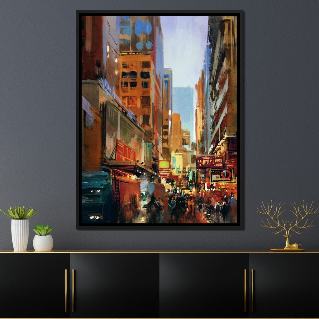 Pyrgonia City Canvas Wall Art