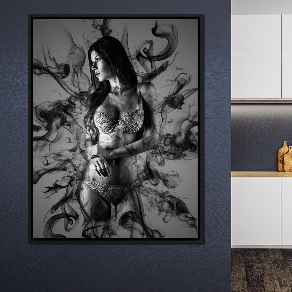 The Smoke Collection 08 Canvas Wall Art