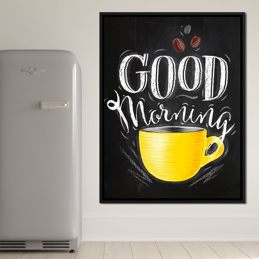 Good Morning Canvas Wall Art