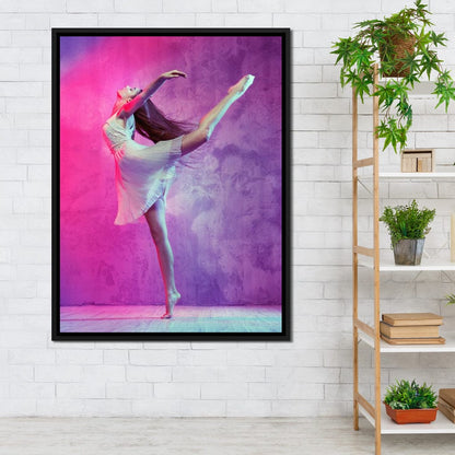 Ballet Dancer Canvas Wall Art