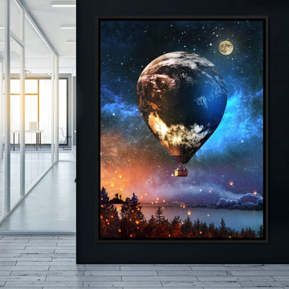 Earth Canvas Wall Art