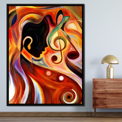 Perfect Notes Canvas Wall Art