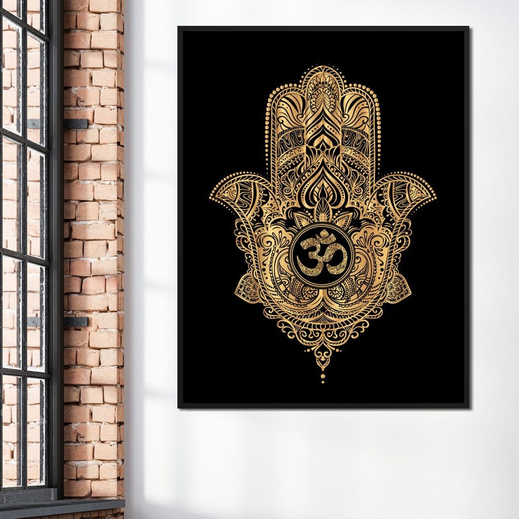 Hand of Fatima Canvas Wall Art