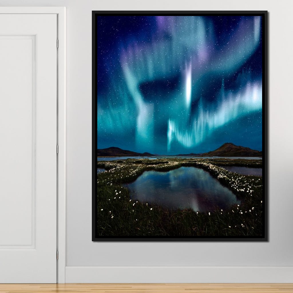 Enlightened Night Canvas Wall Art