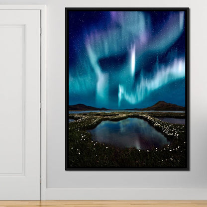 Enlightened Night Canvas Wall Art