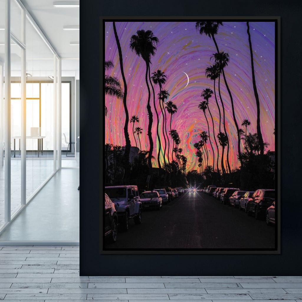 LA Vibes Canvas Wall Art