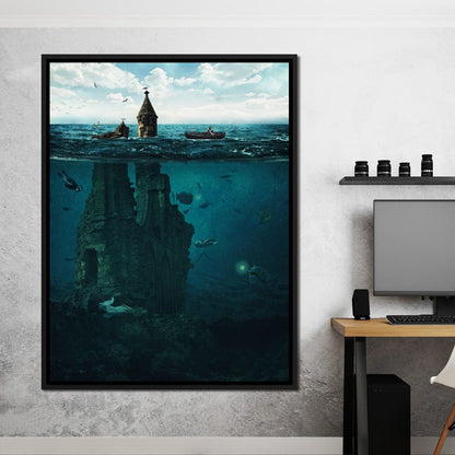 Lost City Canvas Wall Art