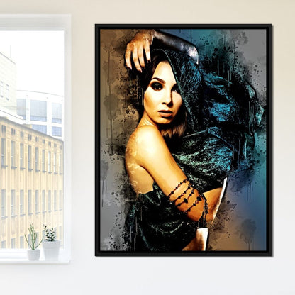 Covered by Beauty Canvas Wall Art