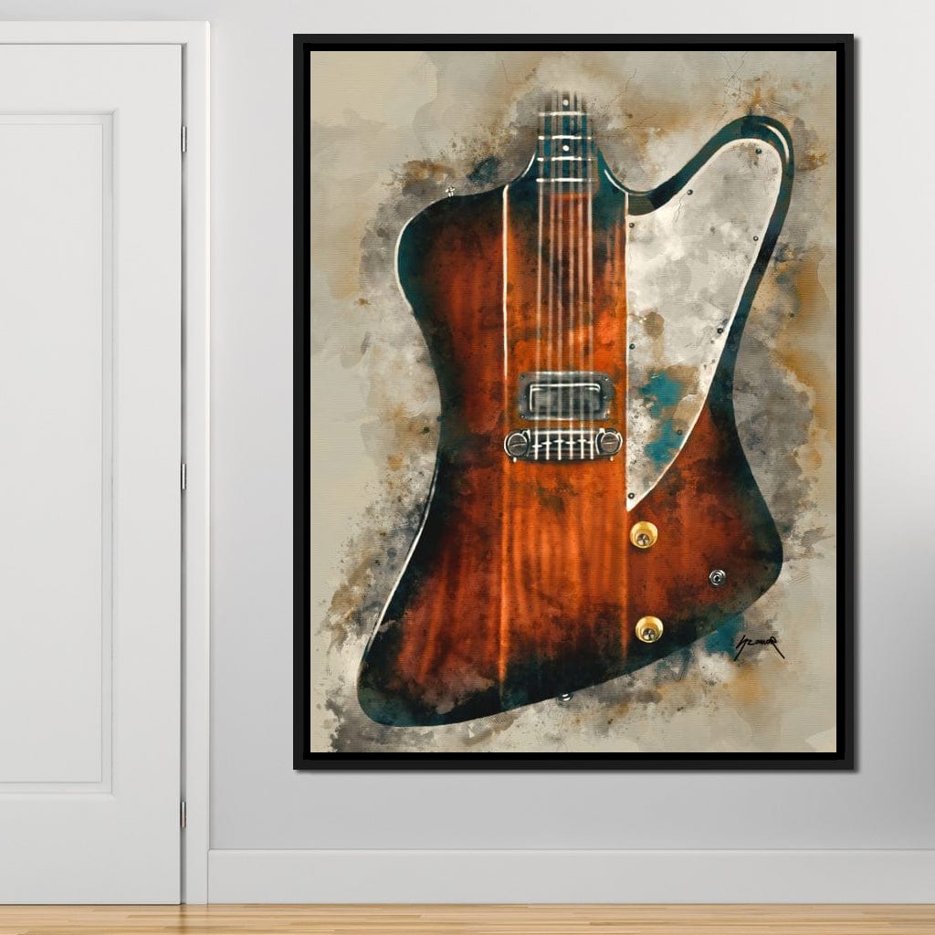 Eric Clapton's Electric Guitar Canvas Wall Art