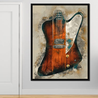 Eric Clapton's Electric Guitar Canvas Wall Art
