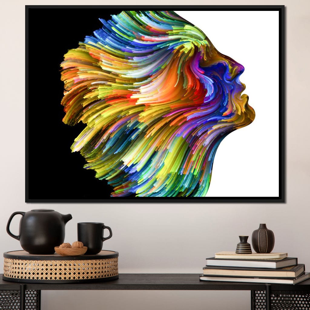Color Imagination Canvas Wall Art