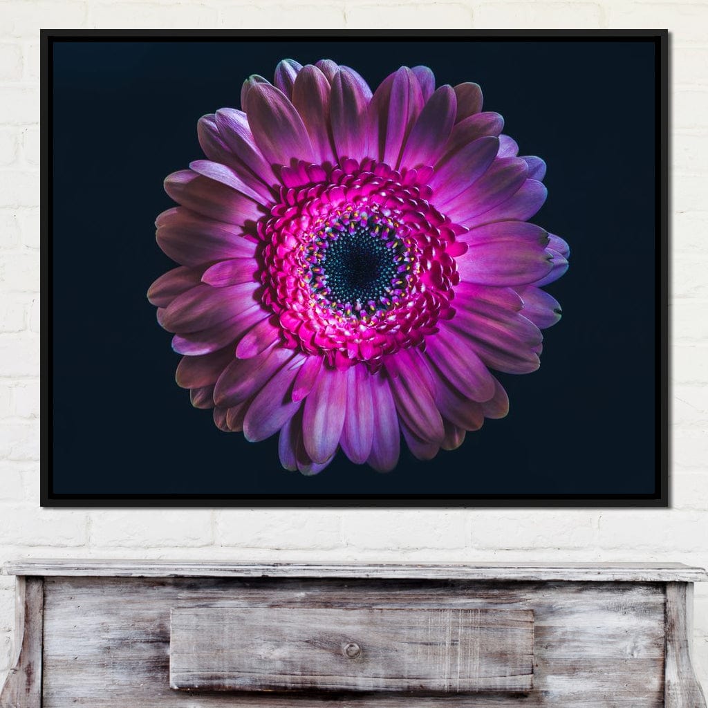 Purple Petals Canvas Wall Art