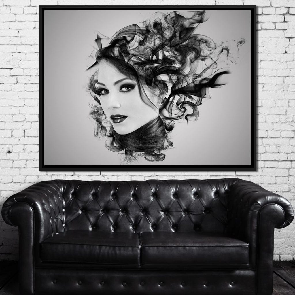 The Smoke Collection 03 Canvas Wall Art