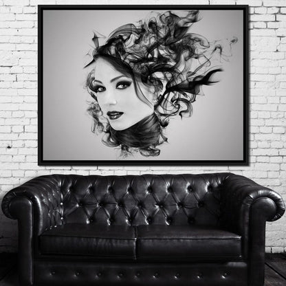 The Smoke Collection 03 Canvas Wall Art