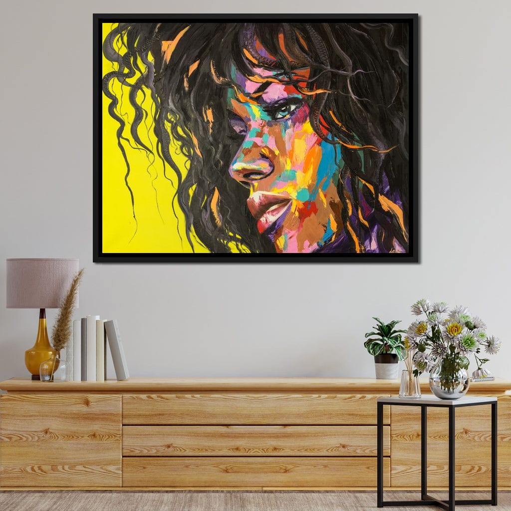 Christina Portrait Canvas Wall Art