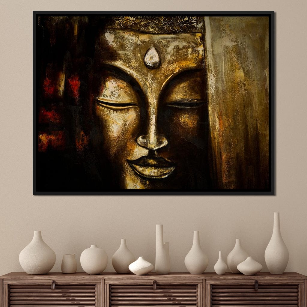 Buddha's Dream Canvas Wall Art