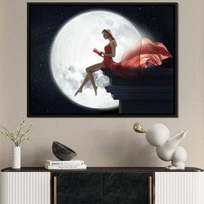 Moon Dreamer Canvas Wall Art