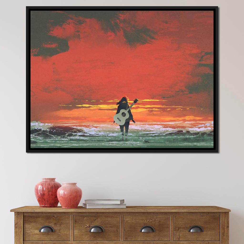 Looking for Inspiration Canvas Wall Art