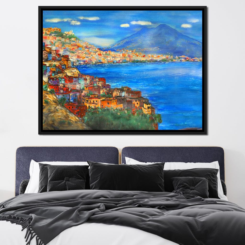 Naples Italy Canvas Wall Art