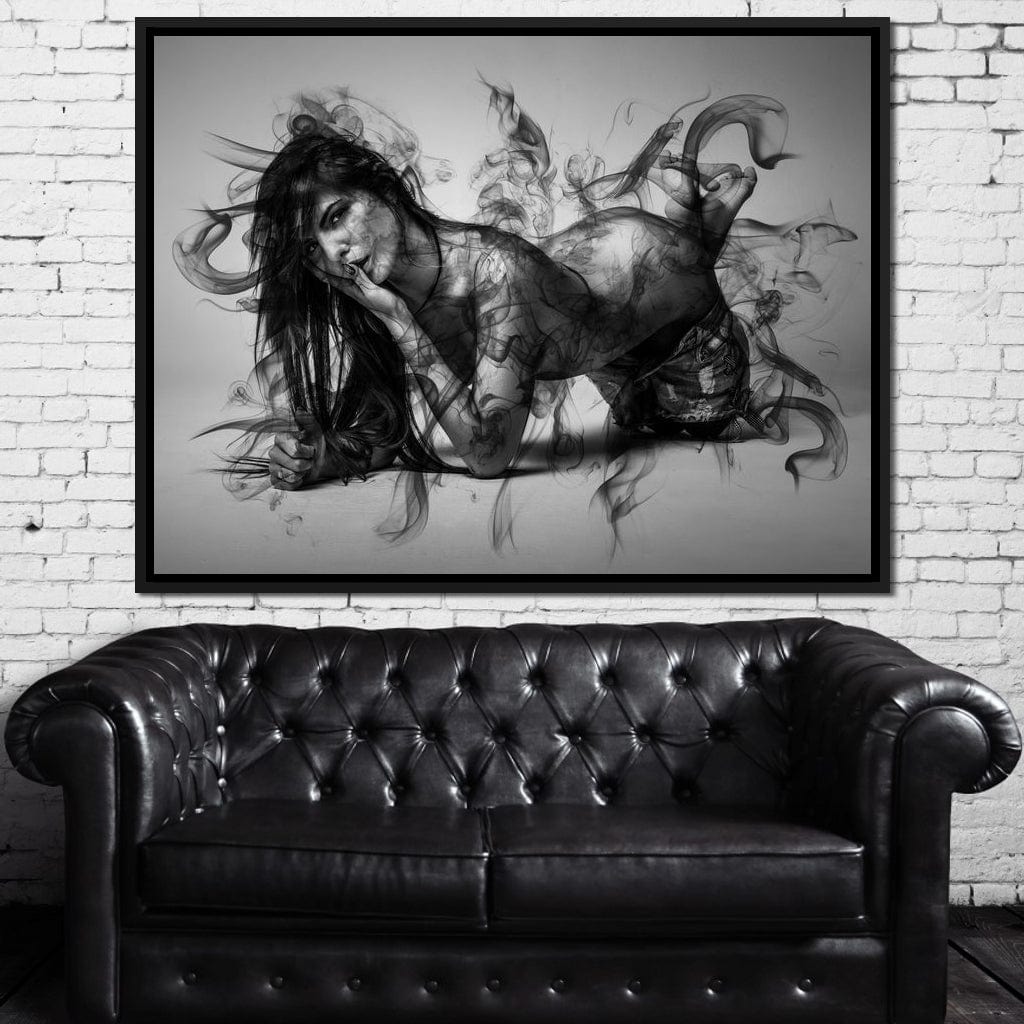 The Smoke Collection 09 Canvas Wall Art