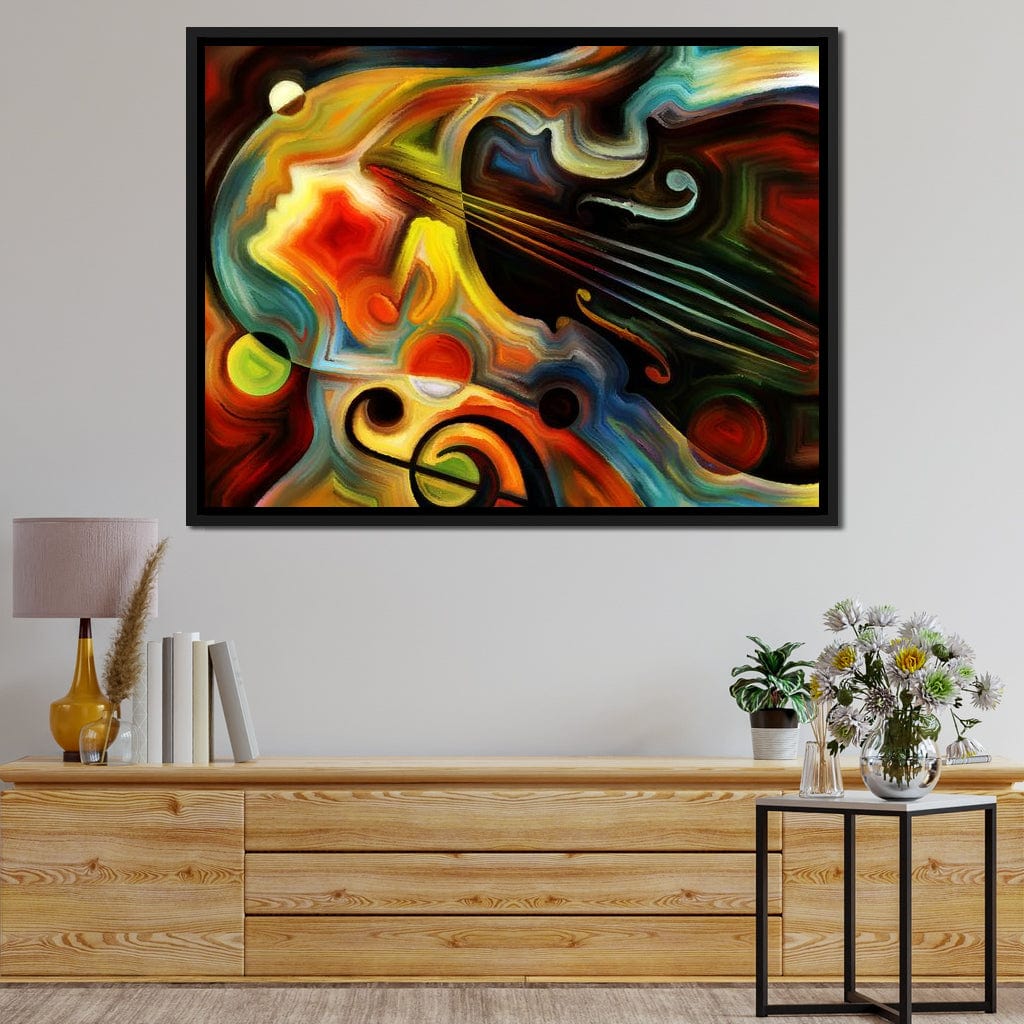 Violin Mind Canvas Wall Art