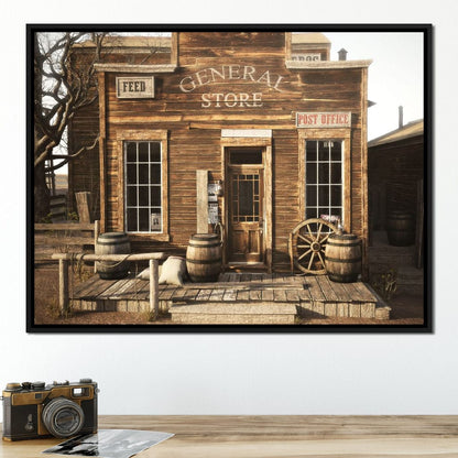 General Store Canvas Wall Art
