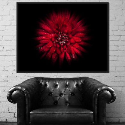 Backyard Flowers 45 Canvas Wall Art