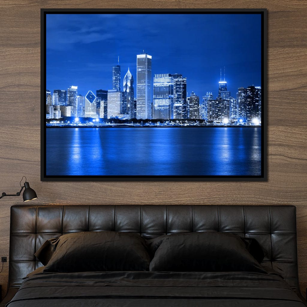Chicago Skyline Canvas Wall Art
