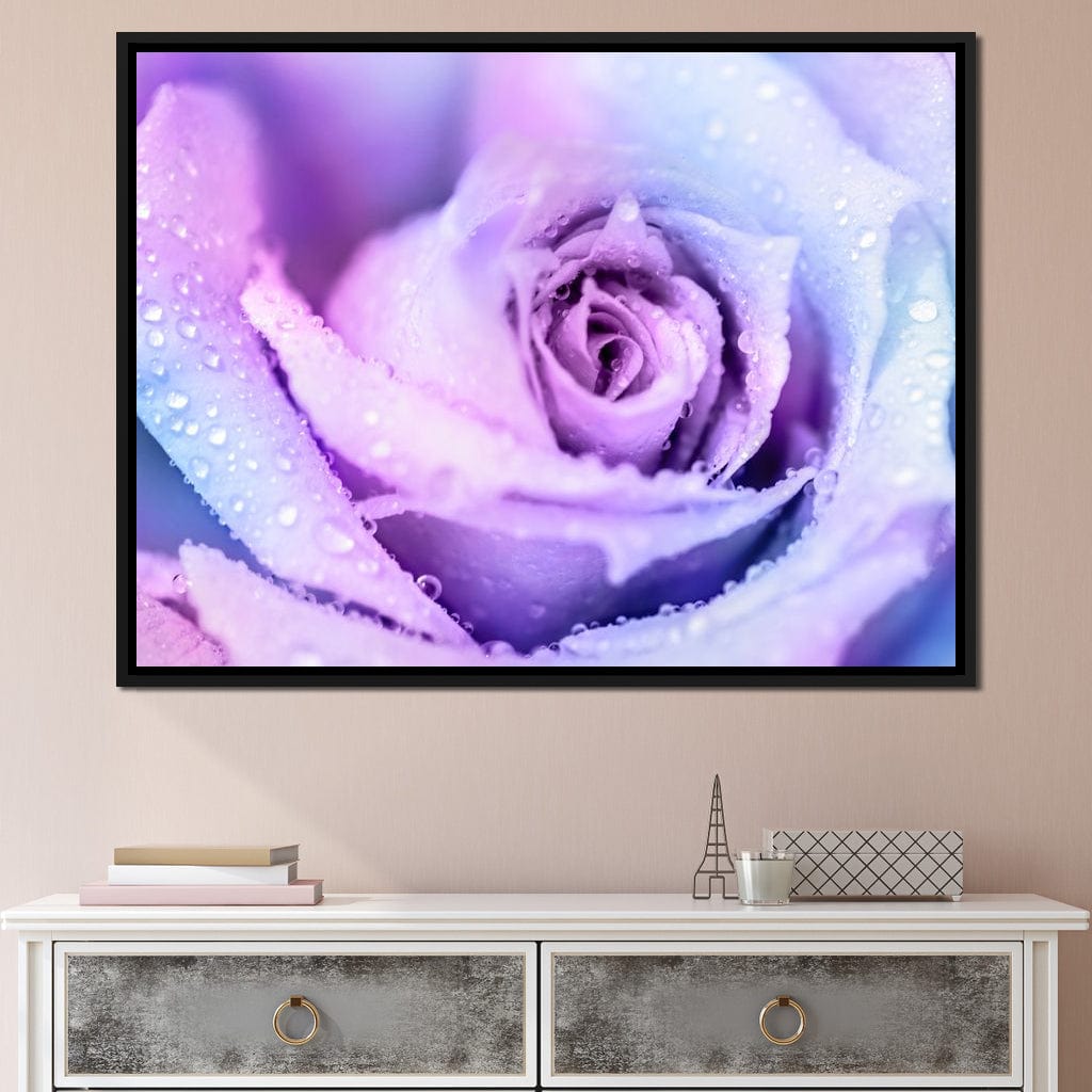 Winter Rose Canvas Wall Art