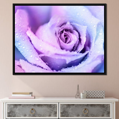 Winter Rose Canvas Wall Art
