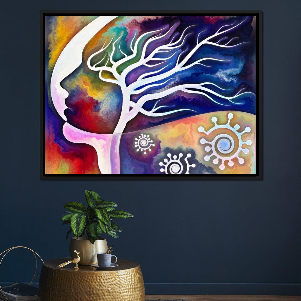 Mind Tree Canvas Wall Art