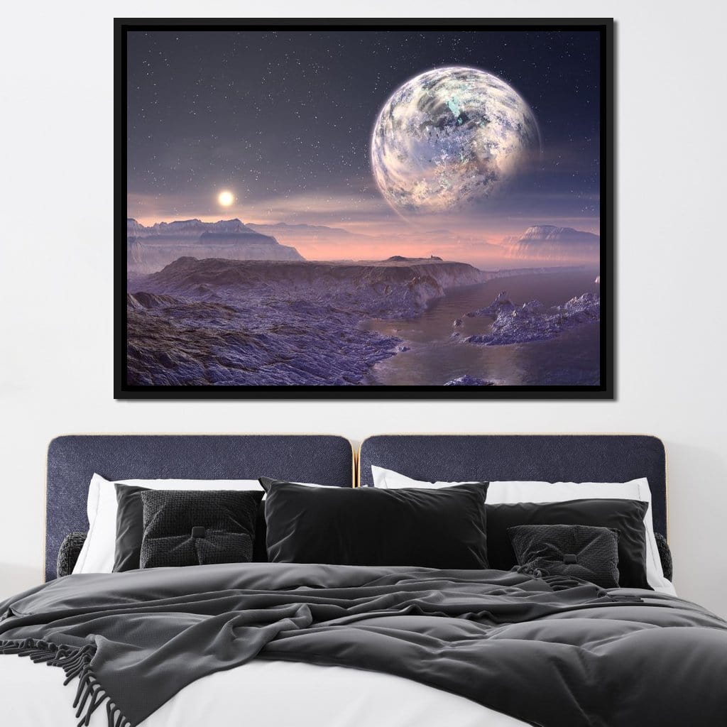 Dust of Chaos Canvas Wall Art