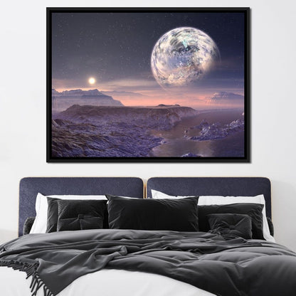 Dust of Chaos Canvas Wall Art
