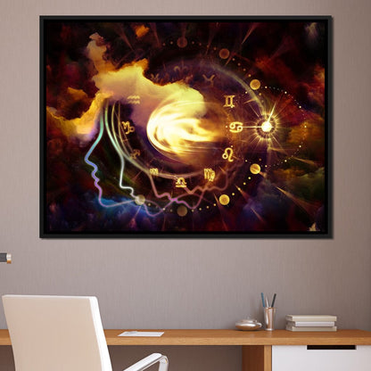 Astrology Profile Canvas Wall Art