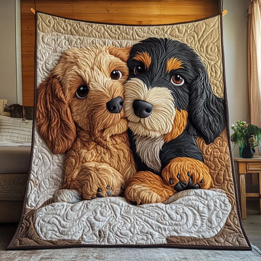 Adorable Heart Warming Quilt Blanket