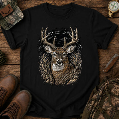 Whitetail Buck T-Shirt, Vintage Deer Hunting Tee