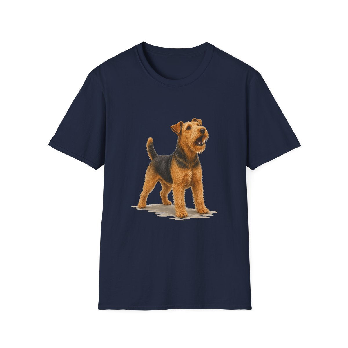 Airedale Terrier Head Of Security Tee