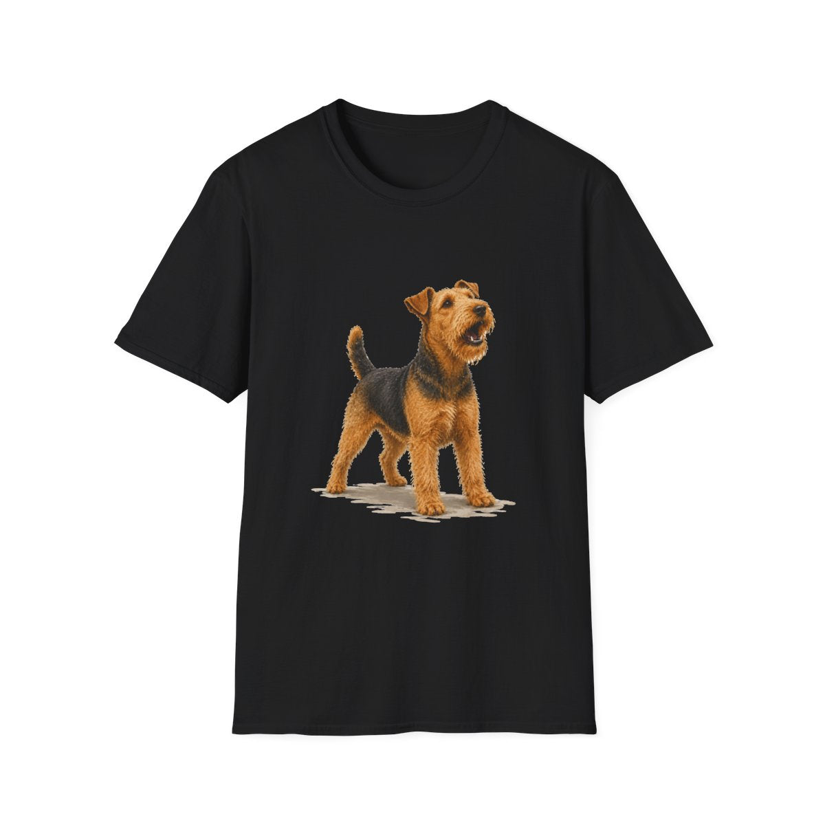 Airedale Terrier Head Of Security Tee