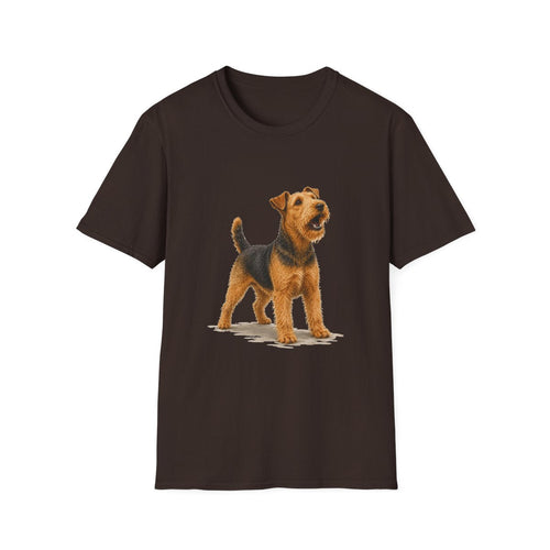 Airedale Terrier Head Of Security Tee