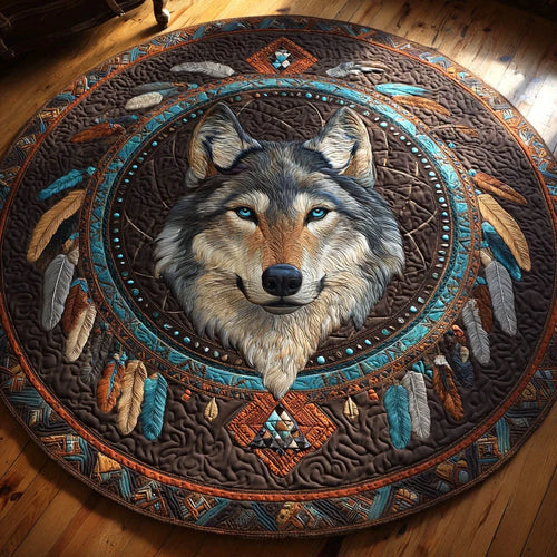 Alpha Spirit Quilted Round Mat