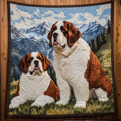 Alpine Companions Quilt Blanket