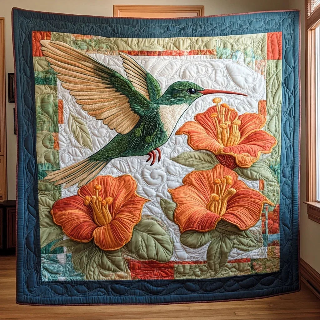 Amber Nectar Quilt Blanket